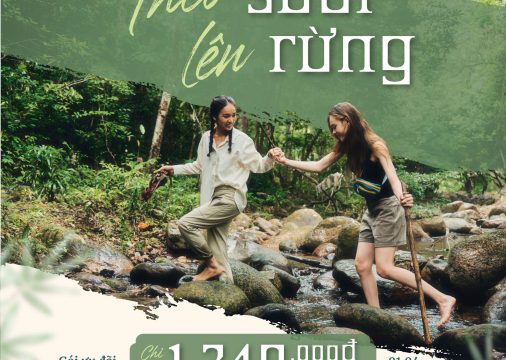Gói ưu đãi Theo suối lên rừng tại Làng Nương Yên Tử