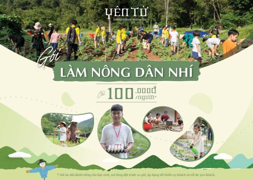Các gói ưu đãi tại Nông trại hữu cơ Yên Tử